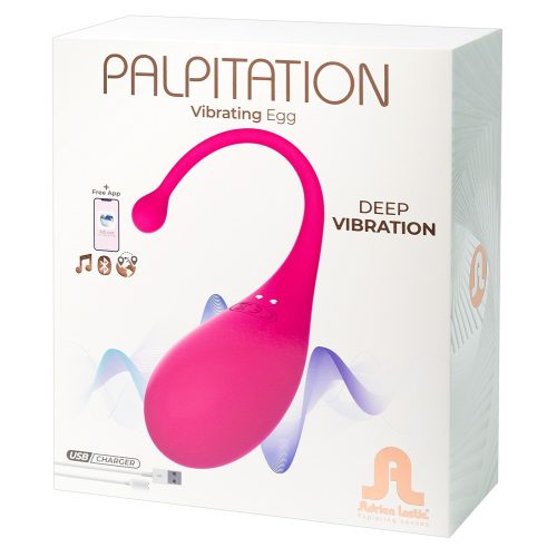 Adrien Lastic Palpitation - okos, akkus vibrációs tojás (pink)