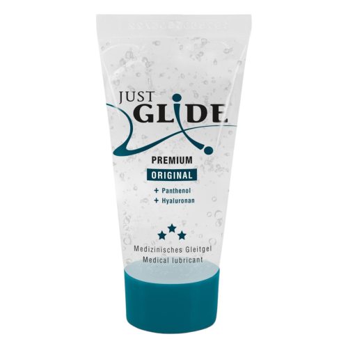 Just Glide Premium Original - vegán vízbázisú síkosító (20ml)