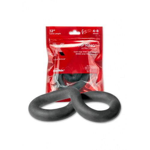Perfect Fit Ultra Wrap 12" - vastag péniszgyűrű - fekete (30cm)