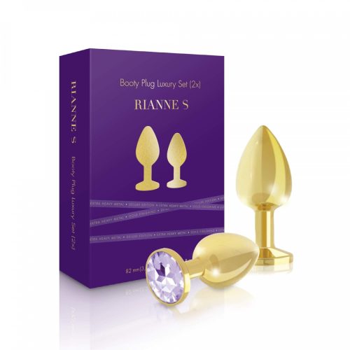 Rianne - 2 részes luxus análszett (arany)